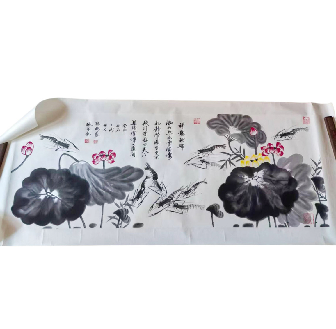 凤梅画 振海书  祥龙献瑞AD2356