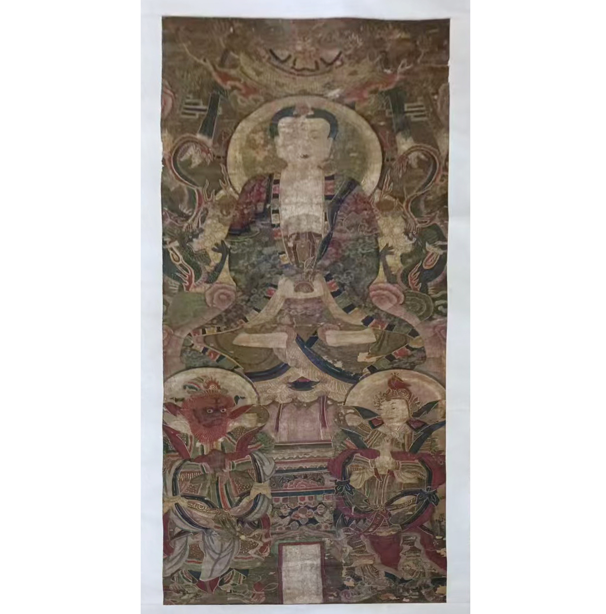 释迦如来佛祖 水陆道场神像画AD9578