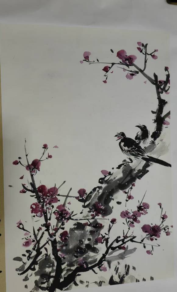 庚子梅鹊图