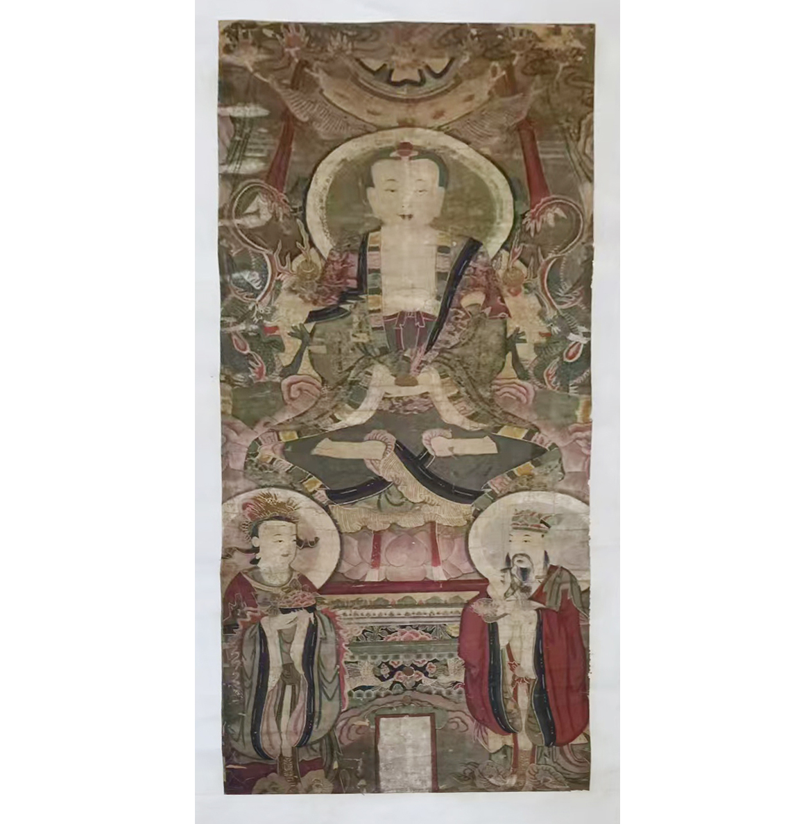 佛陀水陆道场神像画AD9579