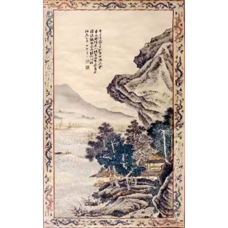 章采山水画AE2254