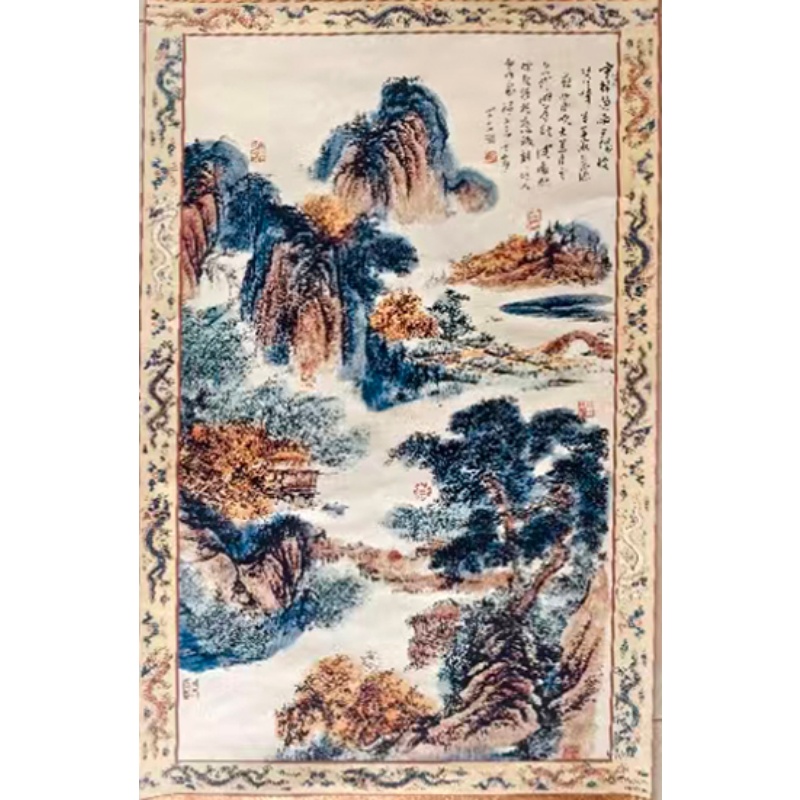 溥心畬山水画AE2251