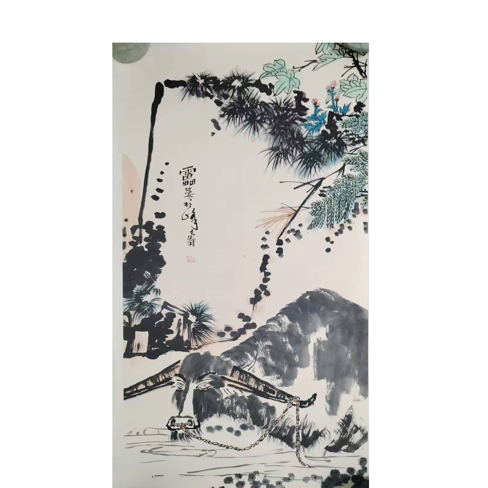 潘天寿牛AD2415