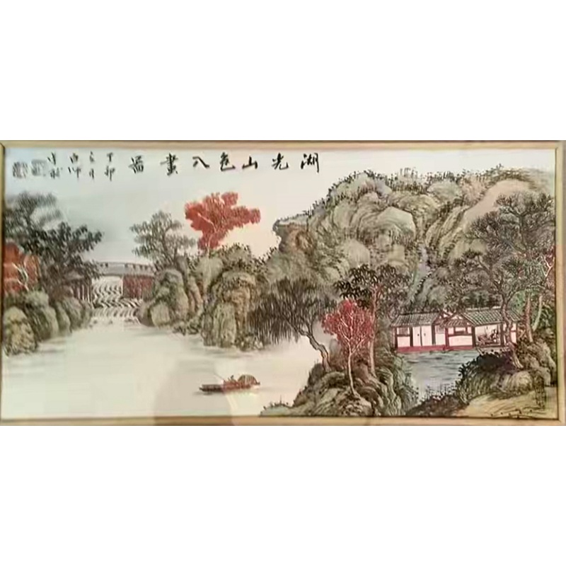 湖光山色入画图AG2053