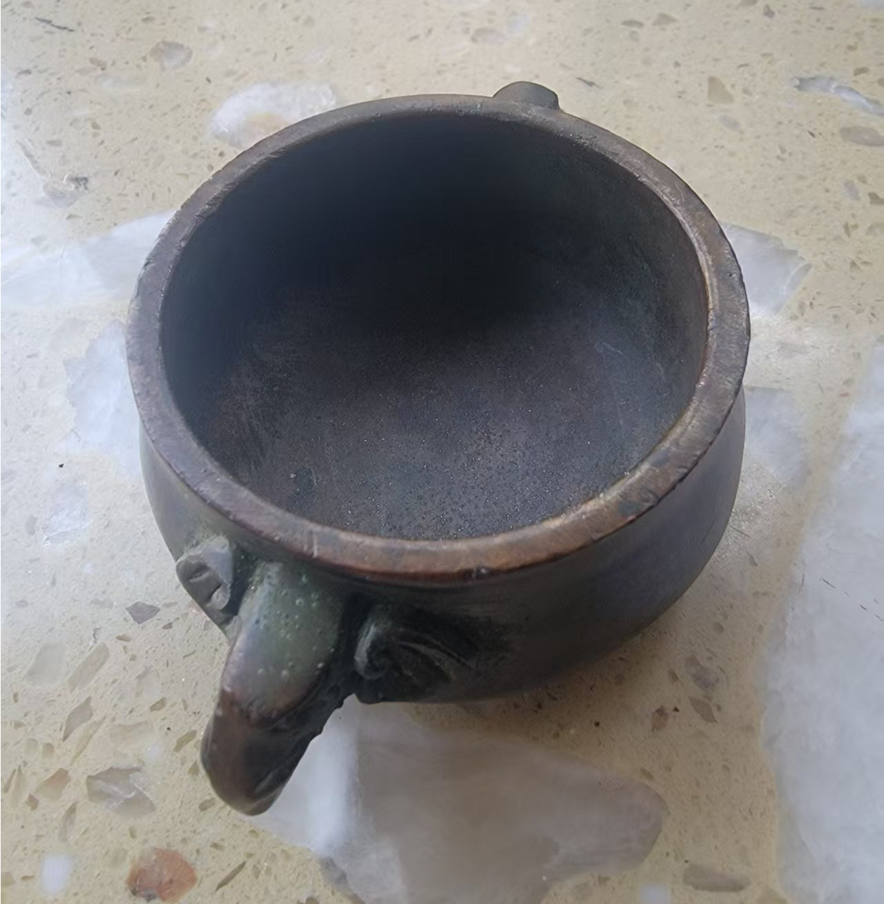 陈巧生三足铜炉AB04064