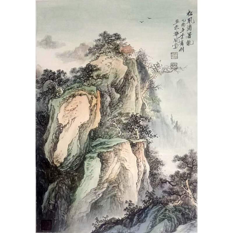 李广利 松风消暑气AH0813