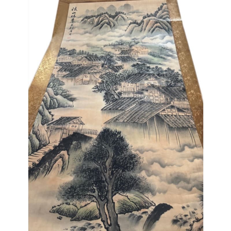 溪山晴辳图AB02144
