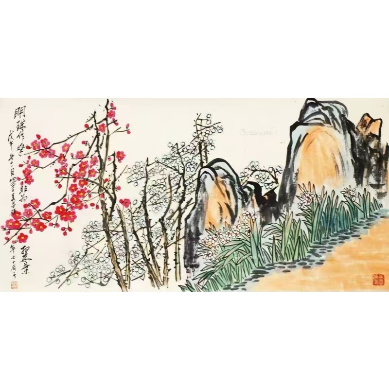 吴昌硕《梅花》AH0826