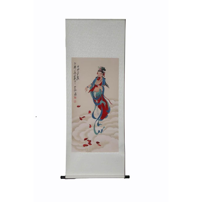 张大千 飞天侍女图AE2375