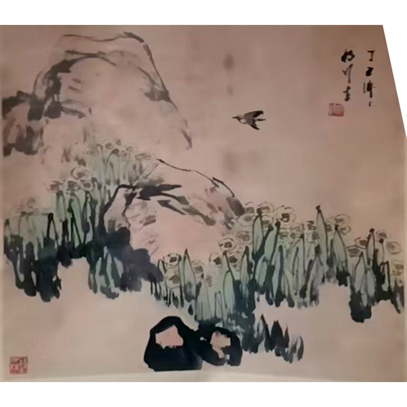 杨硕花鸟国画AK1727
