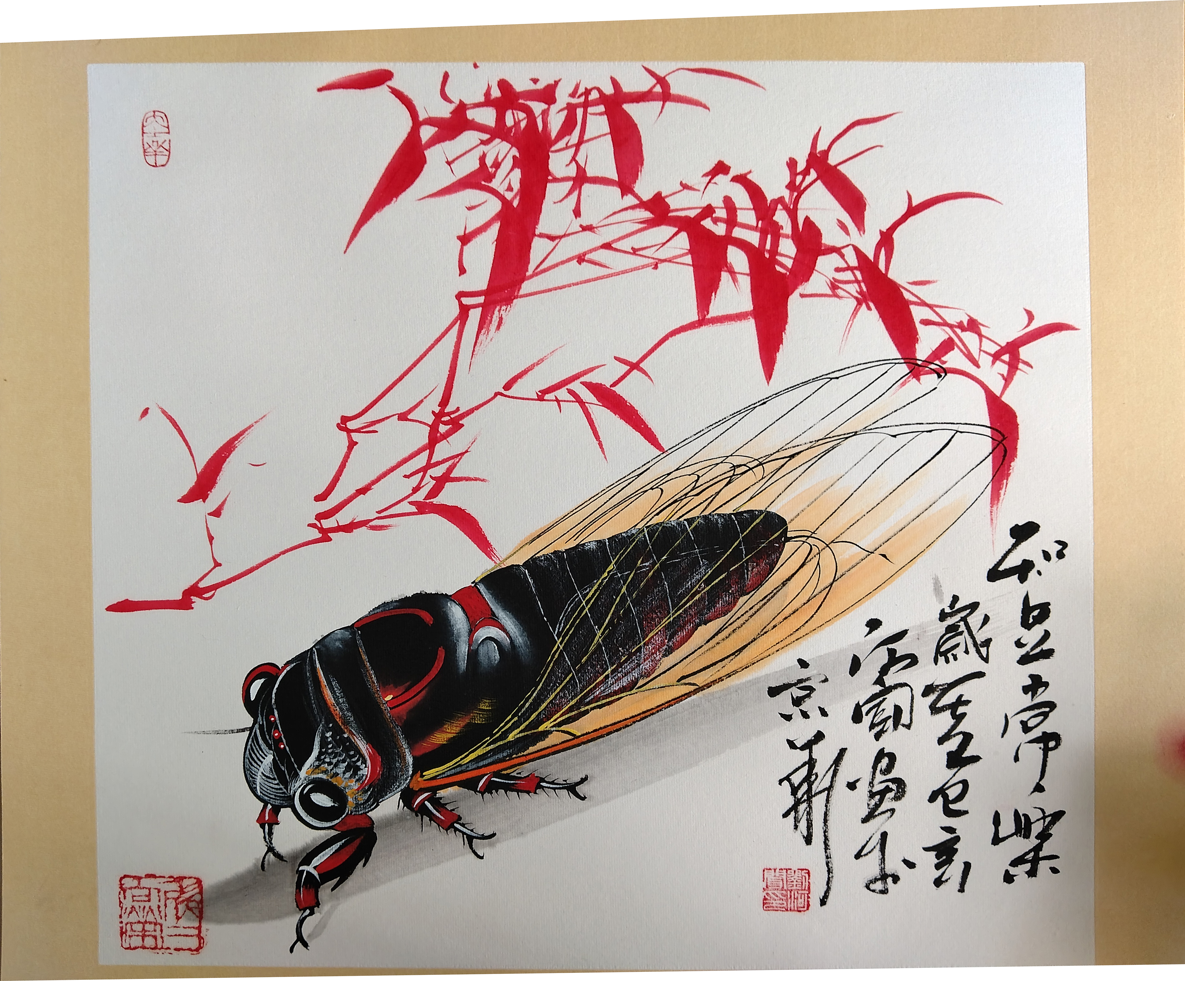 刘河闻 红竹鸣蝉AH0836