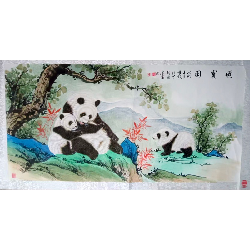 国宝熊猫图AB02170