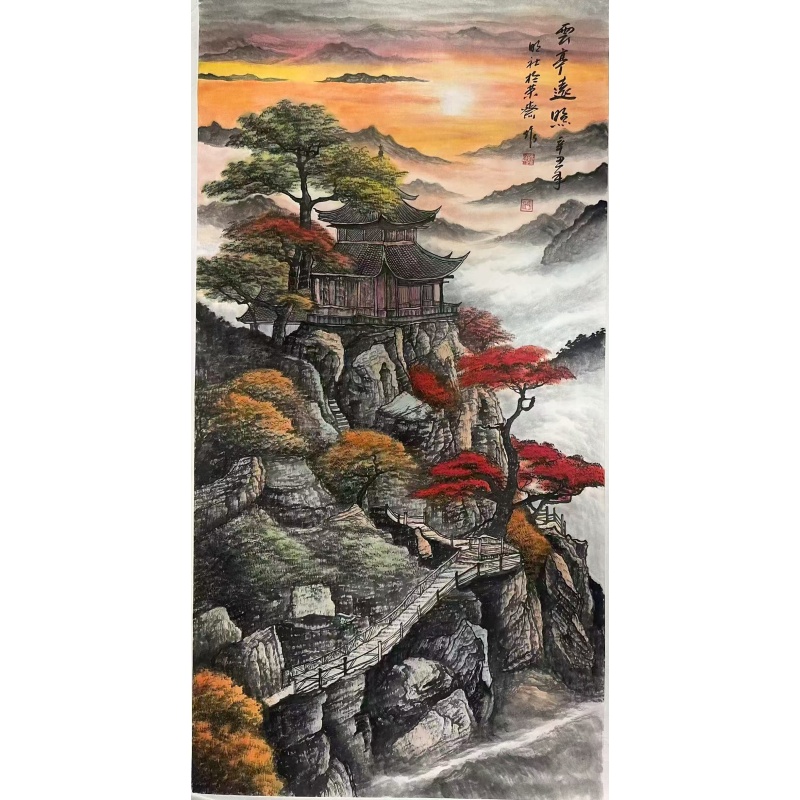 陈明社《山水》AE2455
