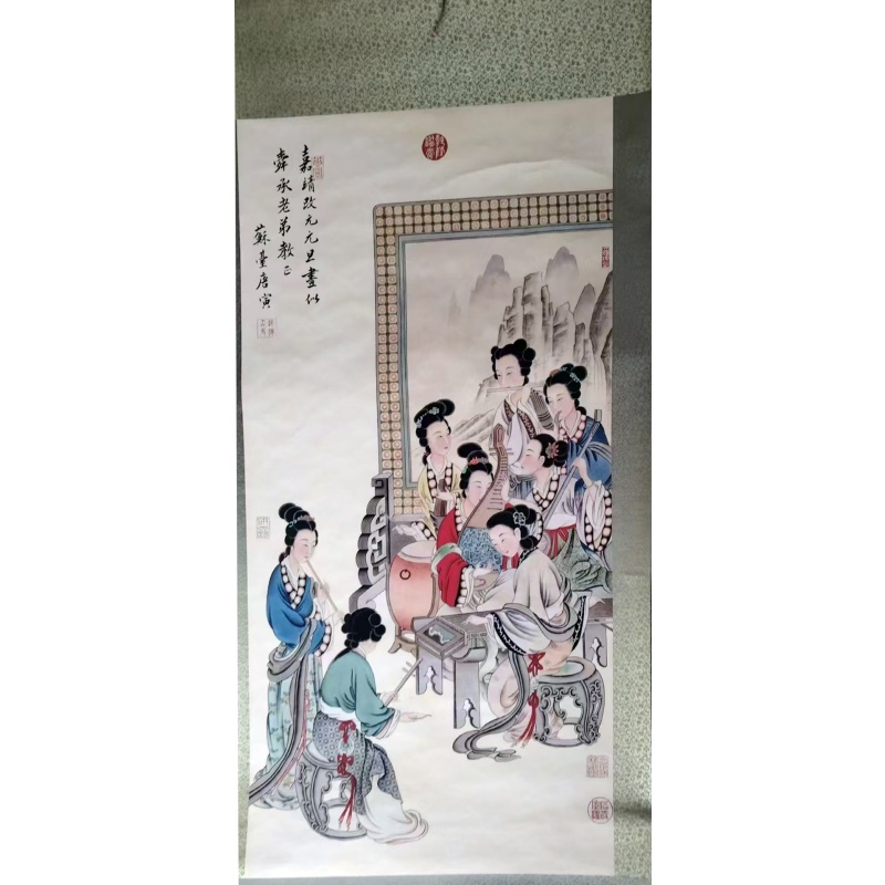《仕女奏乐图》AC1478