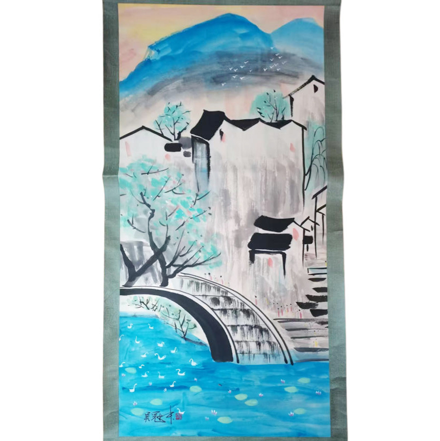 吴冠中  江南水AD9934