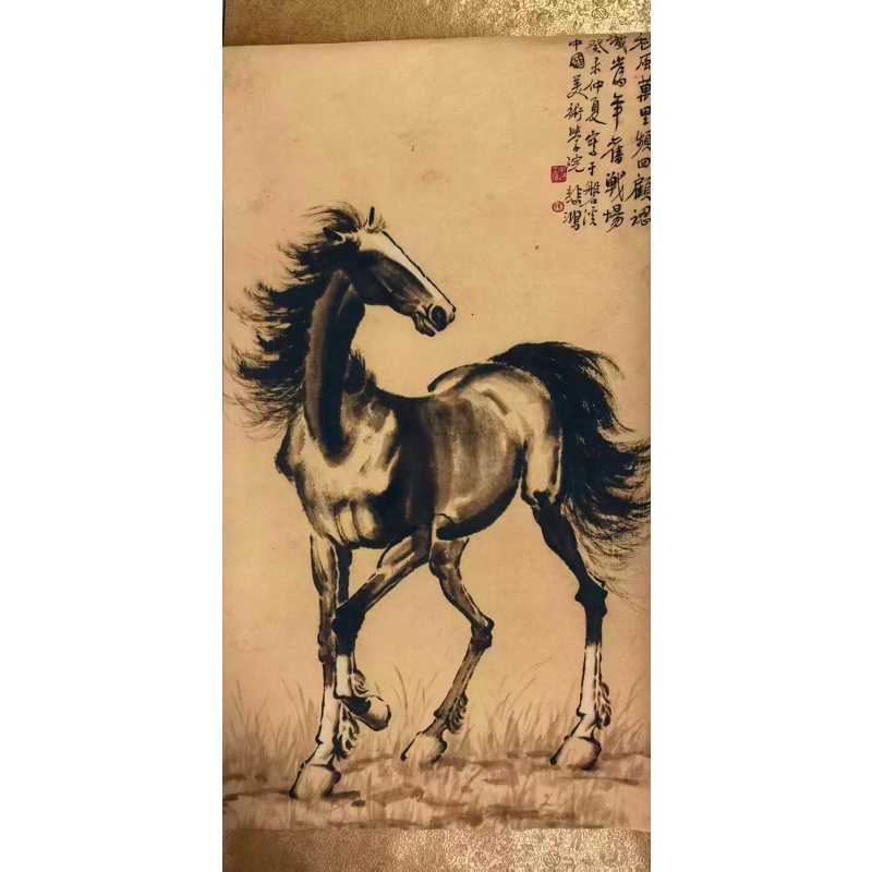 秋风骏影图AC6487