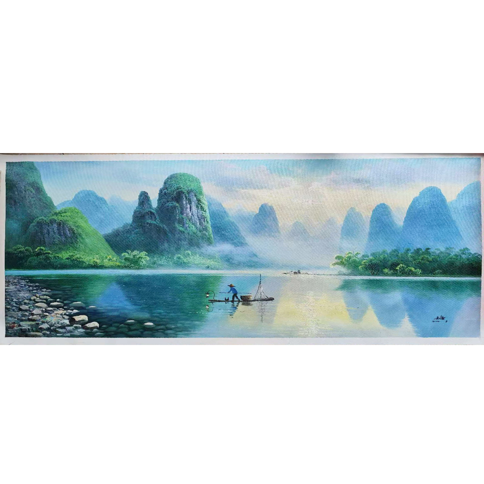 山水油画AD2530