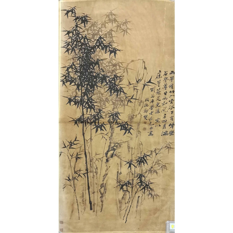 郑板桥墨竹AE2539
