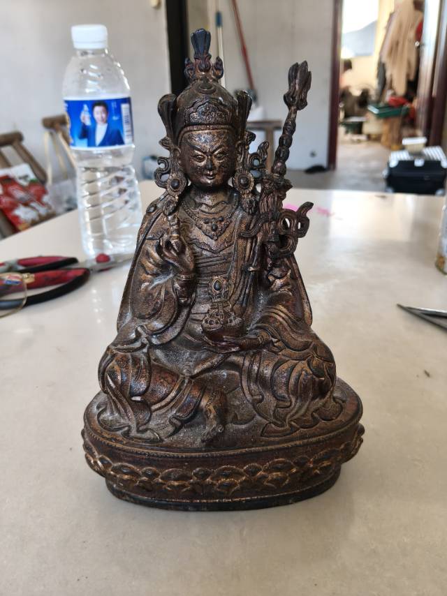 莲花生大士铜像AC6869