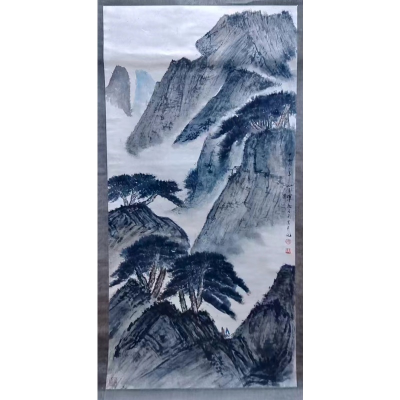 傅抱石山水AB02193
