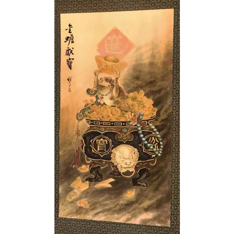 金蟾献寿AB02223