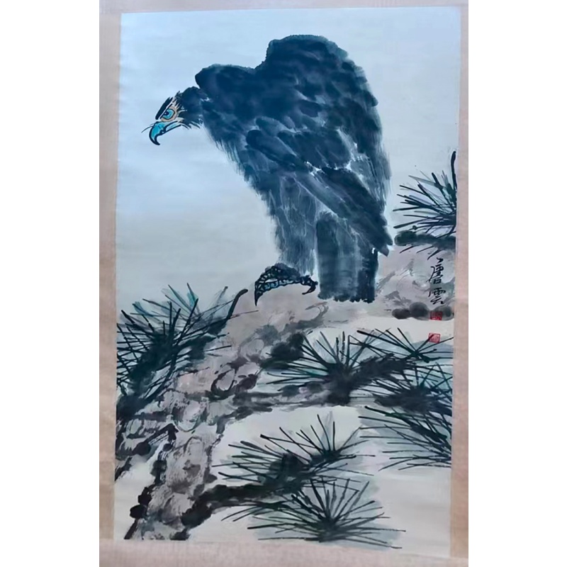 唐云松鹰图AB02195
