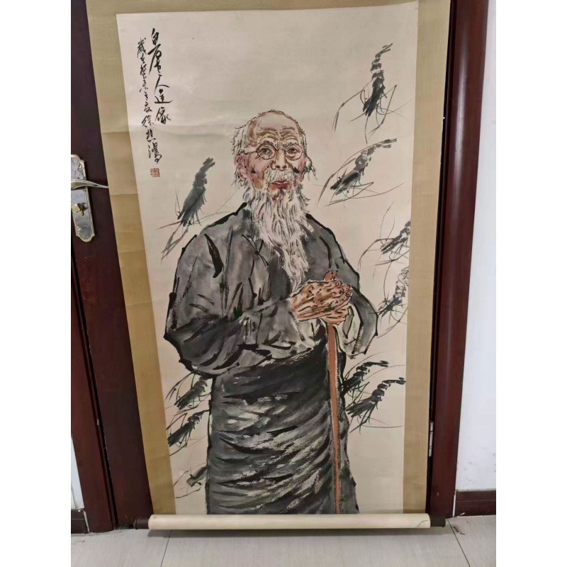 齐白石造像图【徐悲鸿AB5913