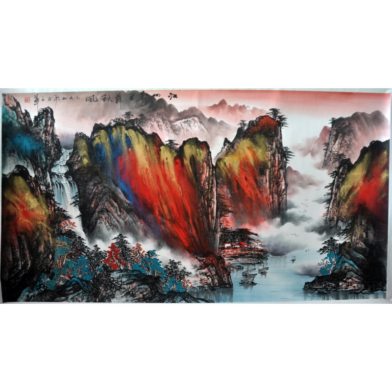 刘知君江山万里舞秋风AE2733