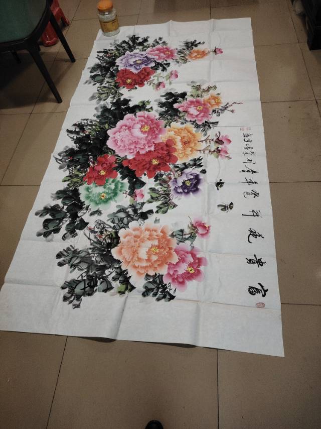 花开富贵，墨宇
