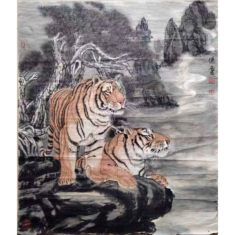 双虎国画AB02267