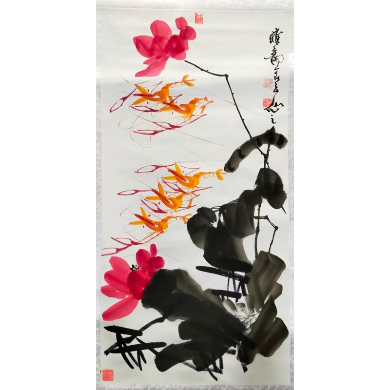 荷虾图AB02282
