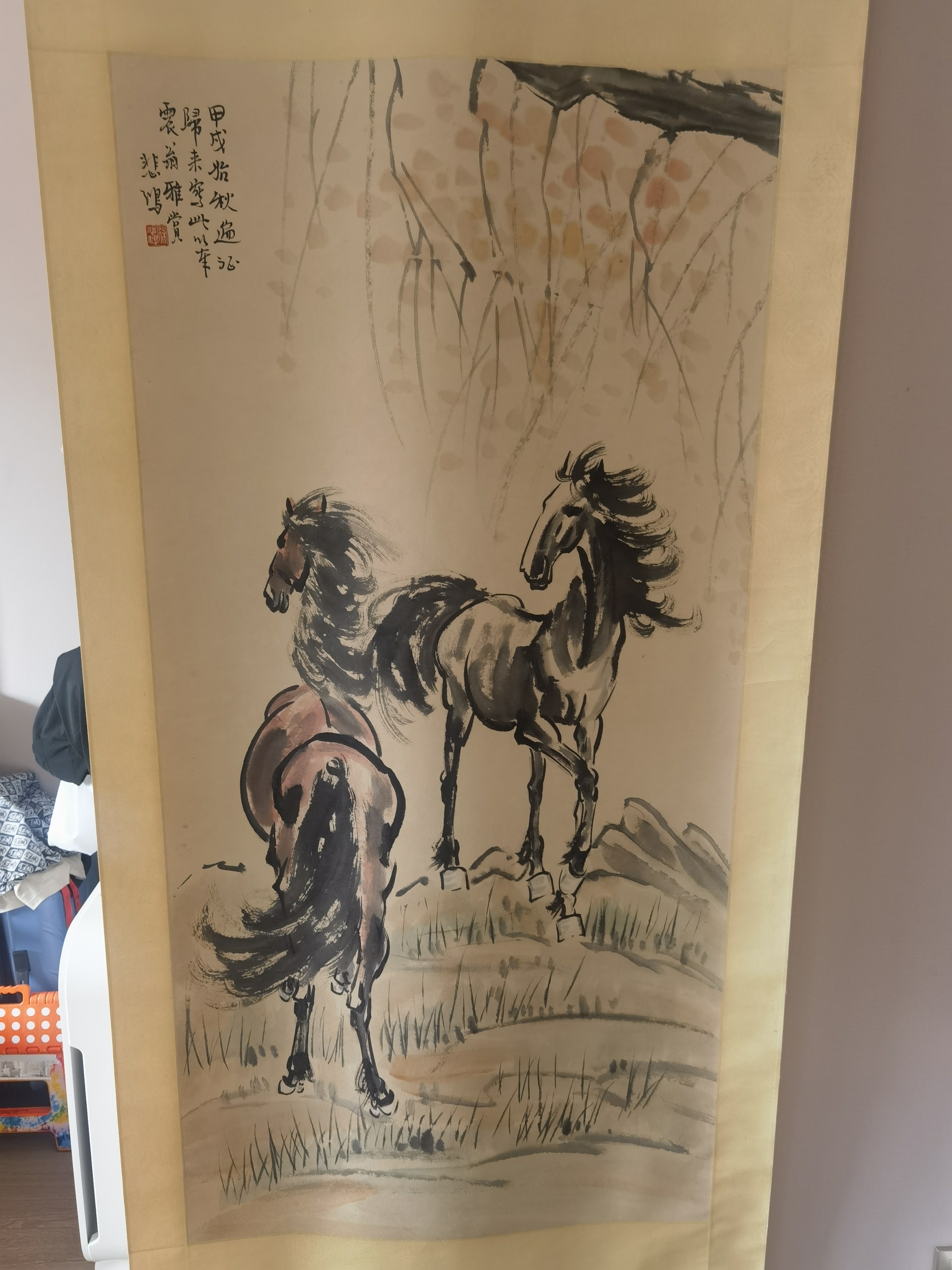 徐悲鸿马