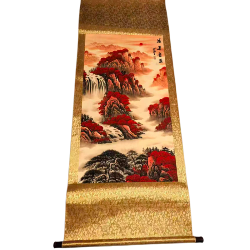 《鸿运当头》山水图AC6722