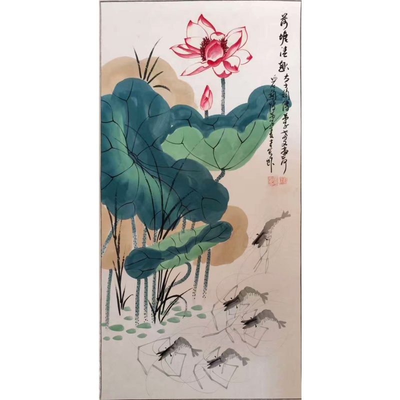 荷花图AE2839
