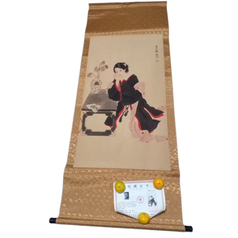 仕女图立轴AC1392