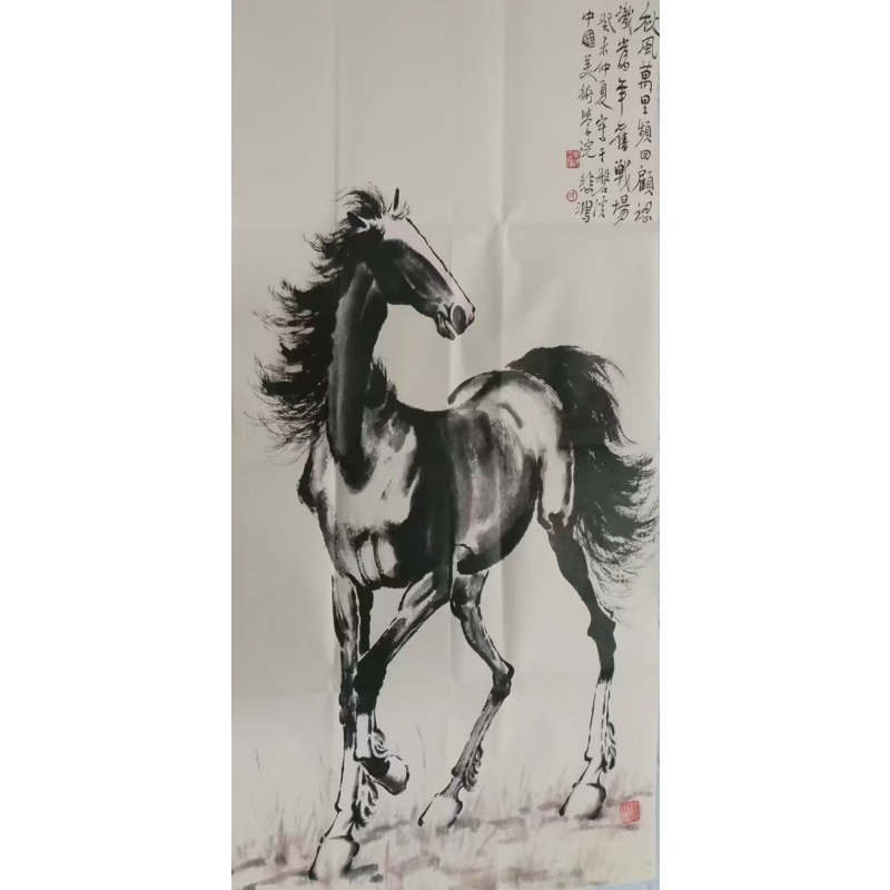 秋风万里骏马图AC1355