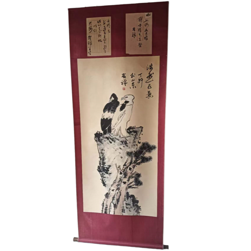 国画卷轴，《浩然正气》AC6709