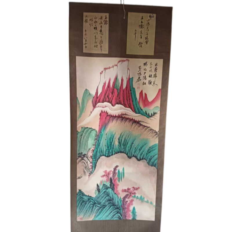 国画卷轴，山水AC6708