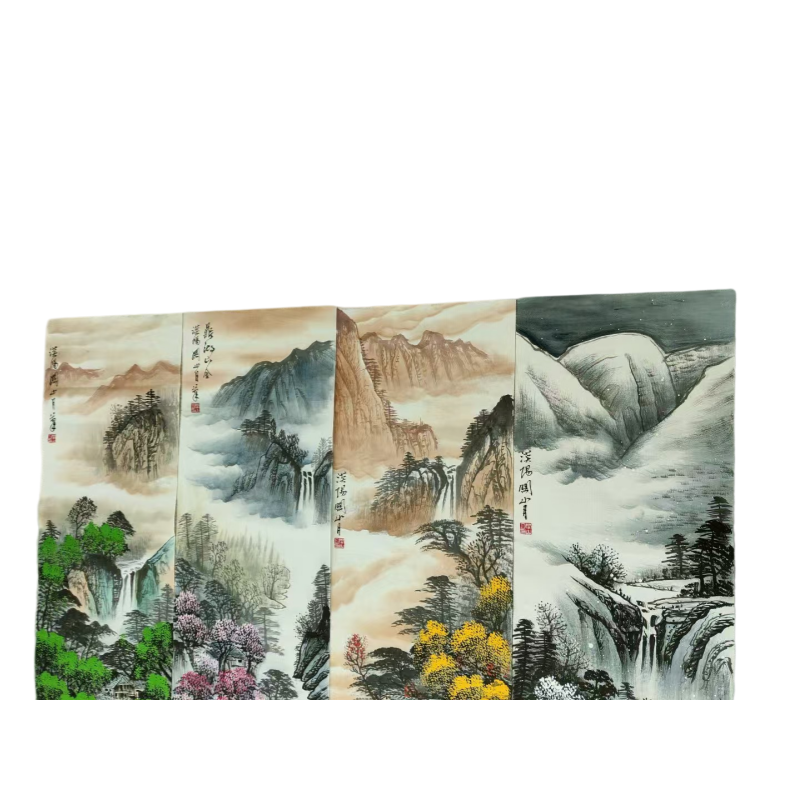 汉阳春夏秋冬四条屏AC6821