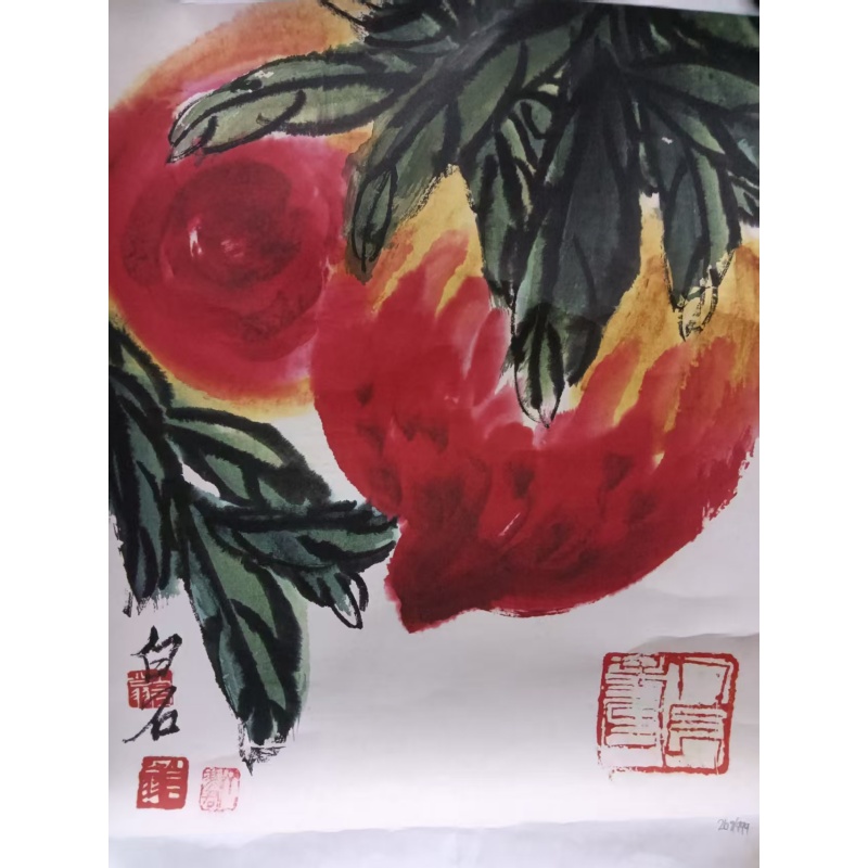 齐白石寿桃AE2953