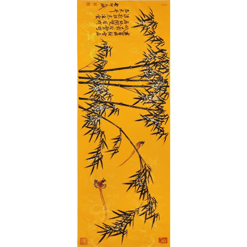 李文斌《雪竹》AE2996