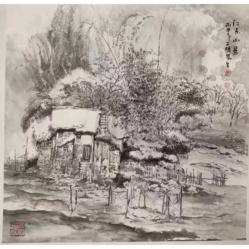 王辉《江东小景》AE2994