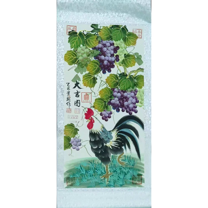 贵显《大吉图》AE2979