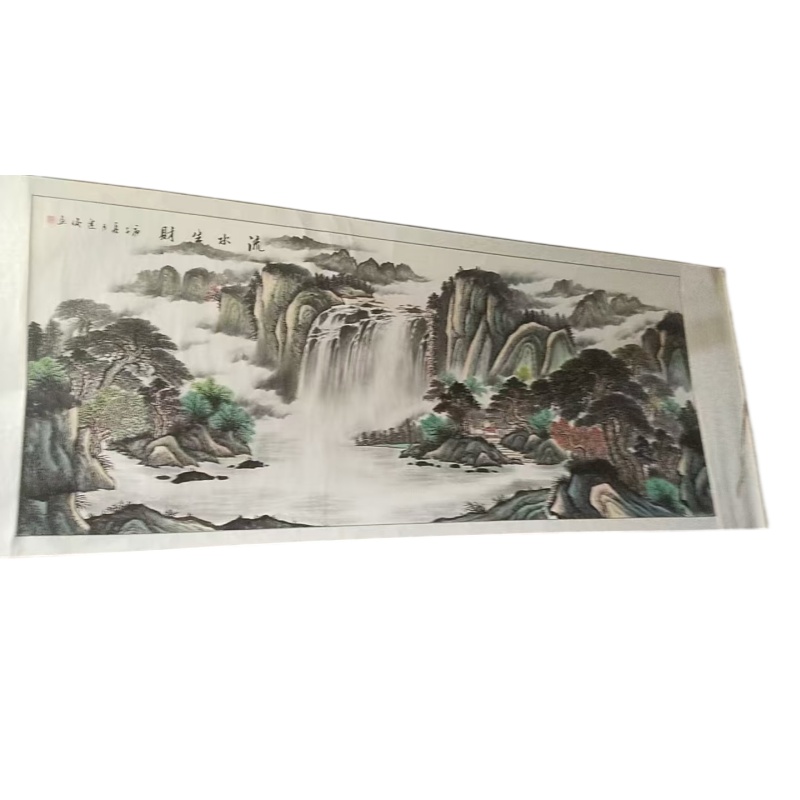 流水生财图AB6552