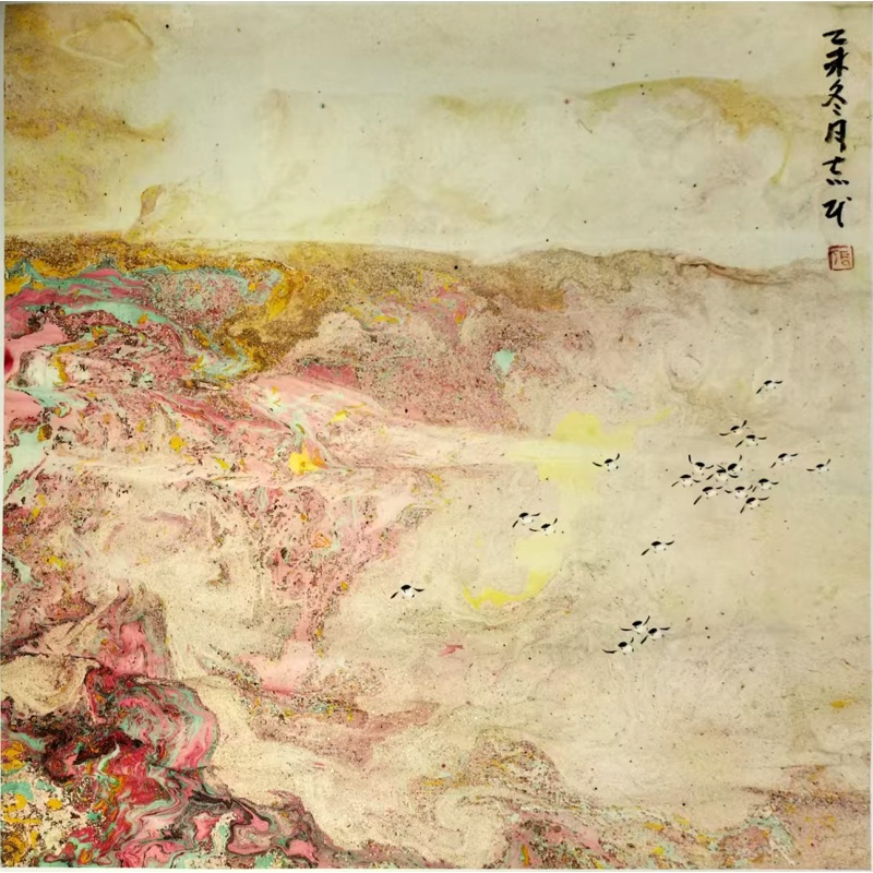 丁末冬月海鸥AG2631