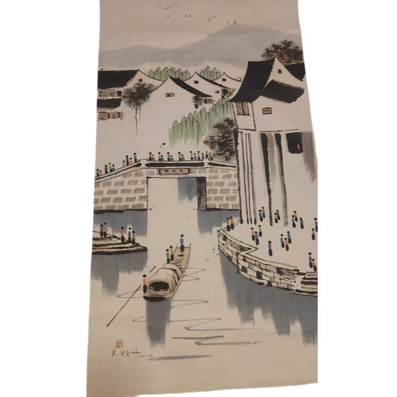 吴冠中山水AB6618