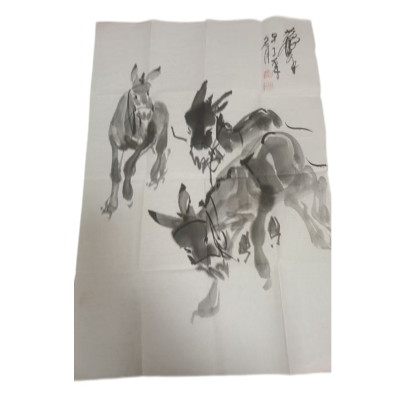 黄胄墨驴图AB6688