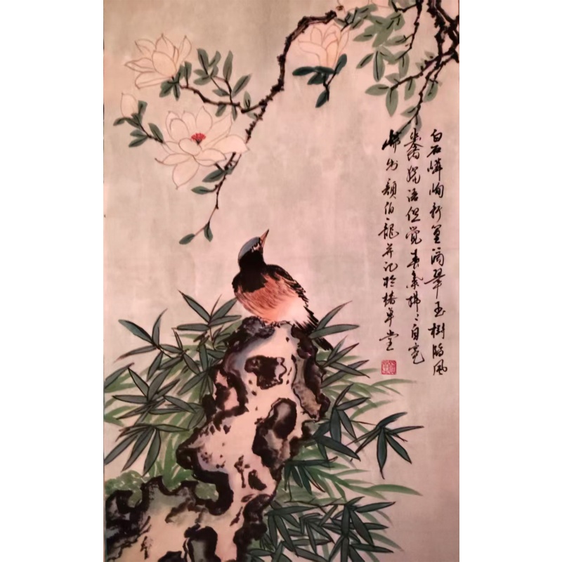 颜伯龙花鸟AH1051