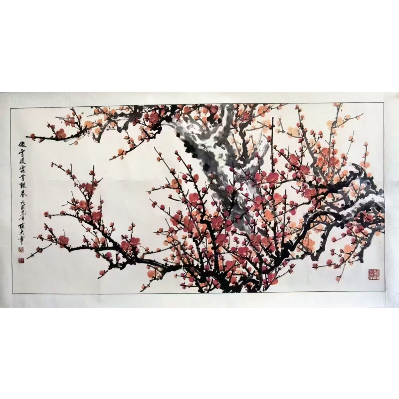 梅花傲雪凌霜AE3084