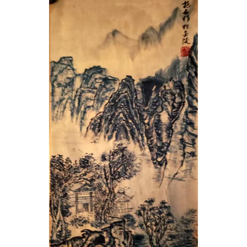 傅抱石山水AH1050